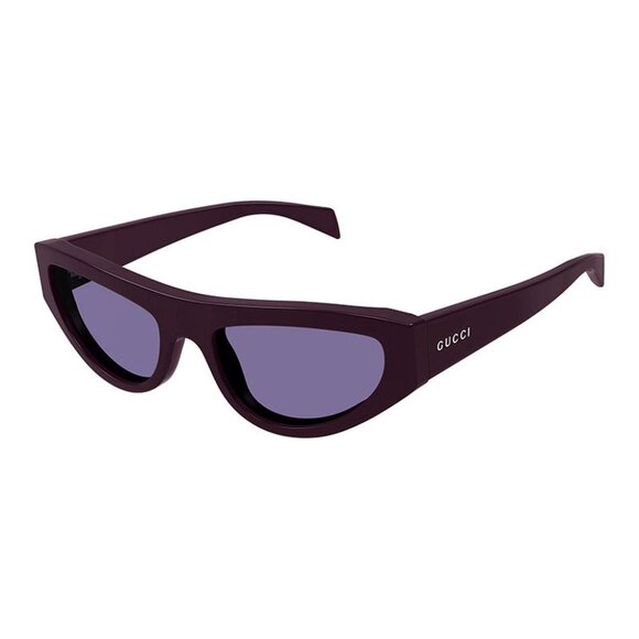 NEW GUCCI SUNGLASSES GUCCI GG1919S 007 PLUM/VIOLET EYEWEAR